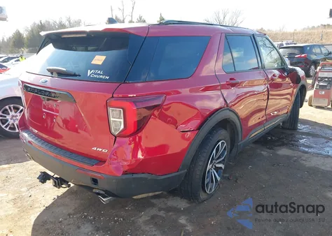 2022 Ford Explorer St-Line z USA, uszkodzony, nr VIN 1FMSK8KH6NGC40698